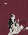 Samurai Origami Japanese Ukiyo-e Unisex Long Sleeve Tee - Samurai Original