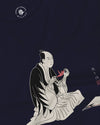 Samurai Origami Japanese Ukiyo-e Unisex Long Sleeve Tee - Samurai Original