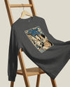 Samurai Painter Artist Ukiyo-e Unisex Long Sleeve Tee - Samurai Original
