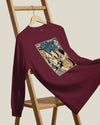 Samurai Painter Artist Ukiyo-e Unisex Long Sleeve Tee - Samurai Original