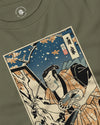 Samurai Painter Artist Ukiyo-e Unisex Long Sleeve Tee - Samurai Original