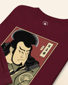 Samurai Photographer Camera Ukiyo-e Unisex Long Sleeve Tee No.10