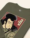 Samurai Photographer Camera Ukiyo-e Unisex Long Sleeve Tee No.10