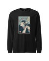Samurai Photographer Camera Ukiyo-e Unisex Long Sleeve Tee No.2
