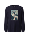 Samurai Photographer Camera Ukiyo-e Unisex Long Sleeve Tee No.2