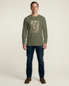 Samurai Photographer 3 Camera Ukiyo-e Unisex Long Sleeve Tee - Samurai Original