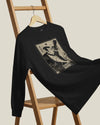Samurai Photographer 3 Camera Ukiyo-e Unisex Long Sleeve Tee - Samurai Original
