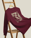 Samurai Photographer 3 Camera Ukiyo-e Unisex Long Sleeve Tee - Samurai Original