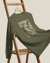Samurai Photographer 3 Camera Ukiyo-e Unisex Long Sleeve Tee - Samurai Original