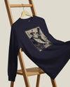Samurai Photographer 3 Camera Ukiyo-e Unisex Long Sleeve Tee - Samurai Original
