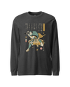 Samurai Photographer Camera Ukiyo-e Unisex Long Sleeve Tee No.4