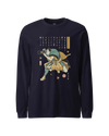Samurai Photographer Camera Ukiyo-e Unisex Long Sleeve Tee No.4