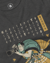 Samurai Photographer Camera Ukiyo-e Unisex Long Sleeve Tee No.4