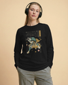 Samurai Photographer Camera Ukiyo-e Unisex Long Sleeve Tee No.4