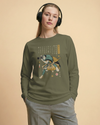 Samurai Photographer Camera Ukiyo-e Unisex Long Sleeve Tee No.4