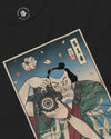 Samurai Photographer 5 Camera Ukiyo-e Unisex Long Sleeve Tee