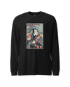 Samurai Photographer Camera Ukiyo-e Unisex Long Sleeve Tee No.6