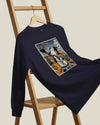 Samurai Photographer 7 Camera Ukiyo-e Unisex Long Sleeve Tee - Samurai Original