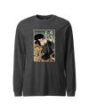 Samurai Photographer Camera Ukiyo-e Unisex Long Sleeve Tee No.8