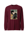 Samurai Photographer Camera Ukiyo-e Unisex Long Sleeve Tee No.8