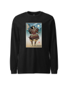 Samurai Photographer Camera Ukiyo-e Unisex Long Sleeve Tee No.9