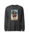 Samurai Photographer Camera Ukiyo-e Unisex Long Sleeve Tee No.9
