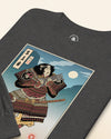 Samurai Photographer Camera Ukiyo-e Unisex Long Sleeve Tee No.9