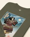 Samurai Photographer Camera Ukiyo-e Unisex Long Sleeve Tee No.9