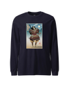 Samurai Photographer Camera Ukiyo-e Unisex Long Sleeve Tee No.9