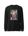 Samurai Photographer Camera Ukiyo-e Unisex Long Sleeve Tee No.1