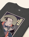 Samurai Photographer Camera Ukiyo-e Unisex Long Sleeve Tee No.1