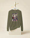 Samurai Photographer Camera Ukiyo-e Unisex Long Sleeve Tee No.1