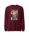 Samurai Photographer Camera Ukiyo-e Unisex Long Sleeve Tee No.1
