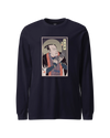 Samurai Photographer Camera Ukiyo-e Unisex Long Sleeve Tee No.1