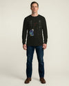 Samurai Photographer Japanese Ukiyo-e Unisex Long Sleeve Tee No.11 - Samurai Original