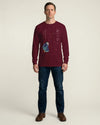 Samurai Photographer Japanese Ukiyo-e Unisex Long Sleeve Tee No.11 - Samurai Original