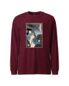 Samurai Pilot Airplane Ukiyo-e Unisex Long Sleeve Tee
