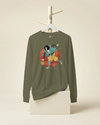 Samurai Play Bowling Ukiyo-e Unisex Long Sleeve Tee