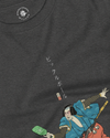 Samurai Play Pickleball Ukiyo-e Unisex Long Sleeve Tee - Samurai Original