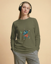 Samurai Play Pickleball Ukiyo-e Unisex Long Sleeve Tee - Samurai Original