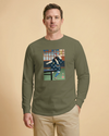 Samurai Play Table Tennis Ping Pong Ukiyo-e Unisex Long Sleeve Tee - Samurai Original