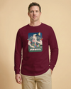 Samurai Poker Ukiyo-e Unisex Long Sleeve Tee - Samurai Original