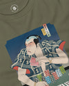 Samurai Poker Ukiyo-e Unisex Long Sleeve Tee - Samurai Original