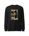 Samurai Programmer 2 Computer Science Ukiyo-e Unisex Long Sleeve Tee Black - Samurai Original