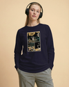 Samurai Programmer 2 Computer Science Ukiyo-e Unisex Long Sleeve Tee - Samurai Original