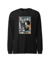 Samurai Programmer 3 Computer Science Ukiyo-e Unisex Long Sleeve Tee Black - Samurai Original