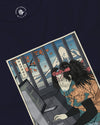 Samurai Programmer 3 Computer Science Ukiyo-e Unisex Long Sleeve Tee - Samurai Original