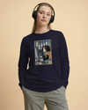Samurai Programmer 3 Computer Science Ukiyo-e Unisex Long Sleeve Tee - Samurai Original