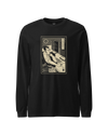Samurai Programmer Computer Science Ukiyo-e Unisex Long Sleeve Tee Black - Samurai Original
