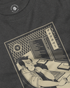 Samurai Programmer Computer Science Ukiyo-e Unisex Long Sleeve Tee - Samurai Original